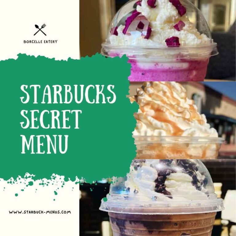 Starbucks Secret Menu